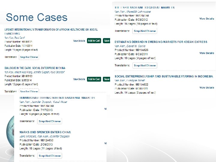 Some Cases 