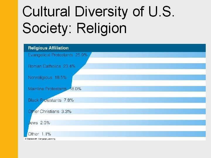 Cultural Diversity of U. S. Society: Religion 