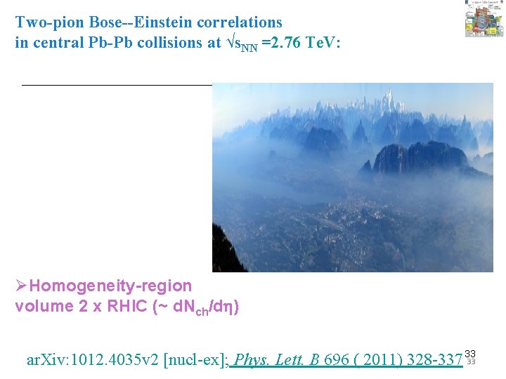 Two-pion Bose--Einstein correlations in central Pb-Pb collisions at √s. NN =2. 76 Te. V: