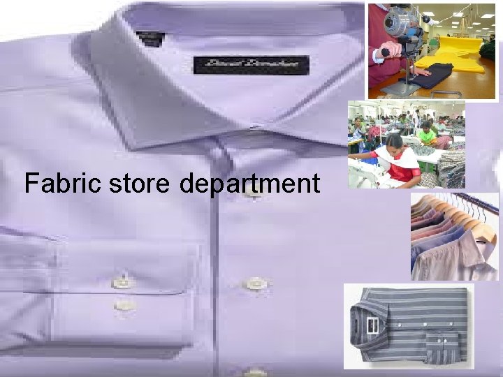 Fabric store department 