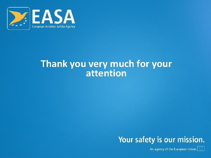 Thank you very much for your attention 