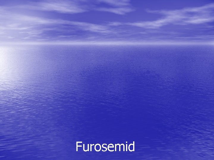 Furosemid 