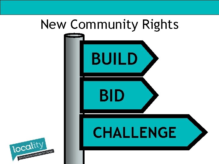 New Community Rights BUILD BID CHALLENGE New Community Rights BUILD BID CHALLENGE