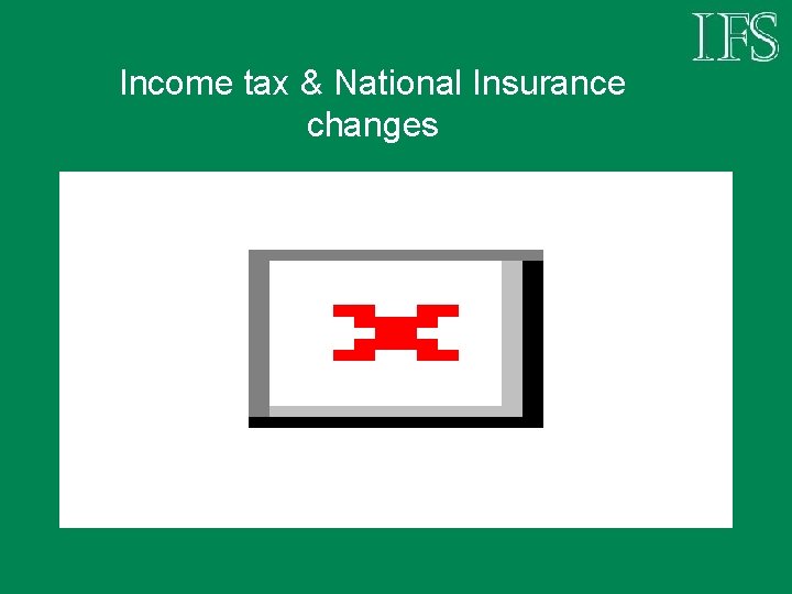 Income tax & National Insurance changes 