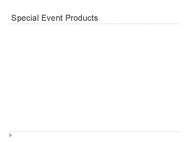 Special Event Products 