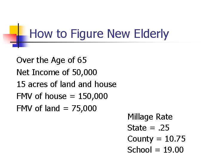 How to Figure New Elderly Over the Age of 65 Net Income of 50, How to Figure New Elderly Over the Age of 65 Net Income of 50,