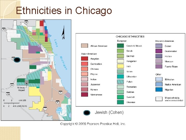 Ethnicities in Chicago Jewish (Cohen) Fig. 7 -5: African Americans, Hispanic Americans, Asian Americans,