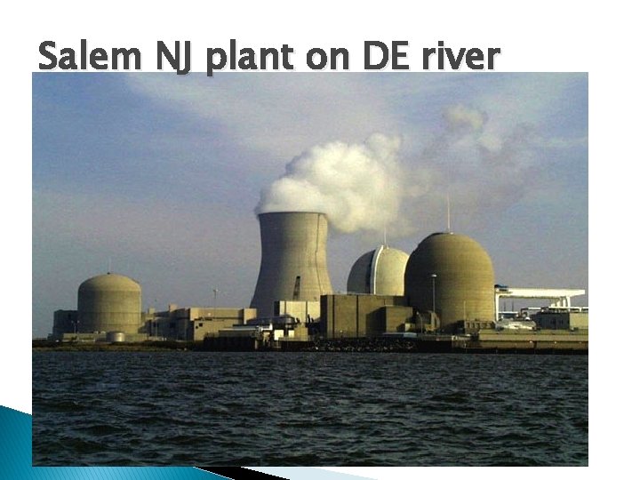 Salem NJ plant on DE river 