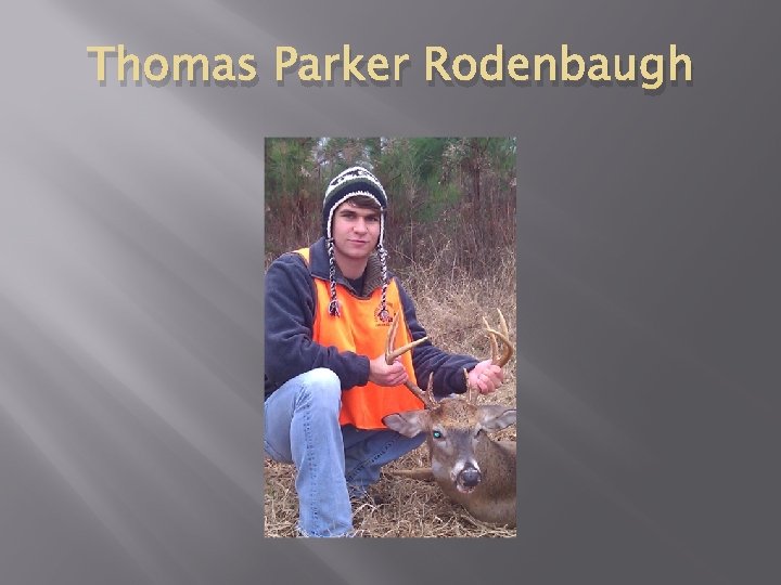 Thomas Parker Rodenbaugh 