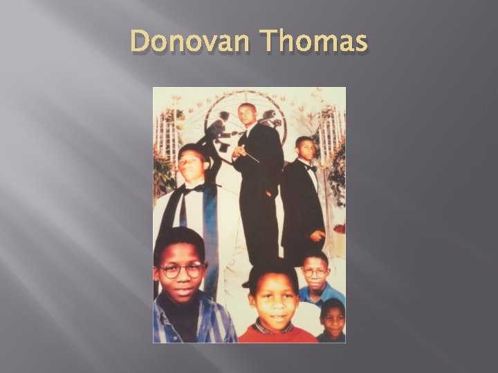 Donovan Thomas 