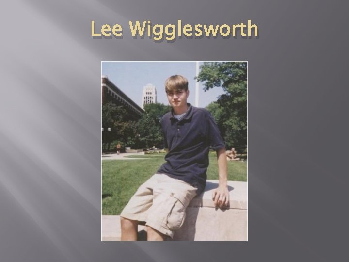 Lee Wigglesworth 