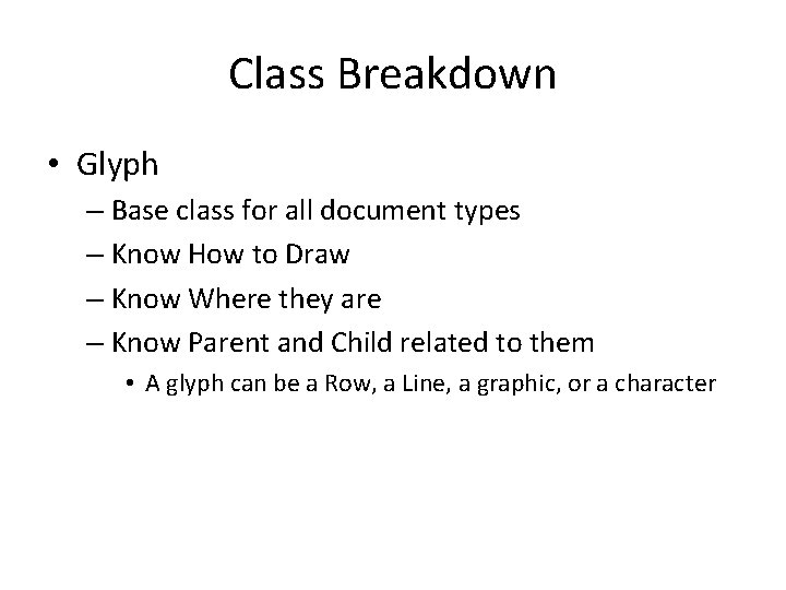 Chapter 2 Case Study Designing a Document Editor