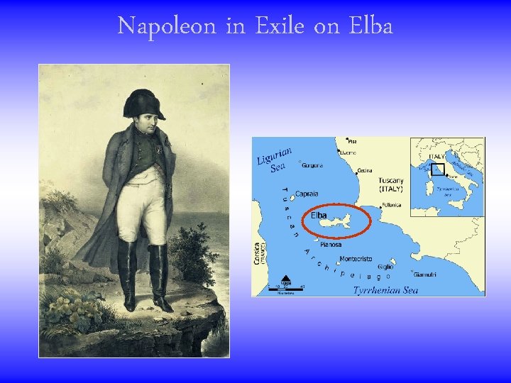 Napoleon in Exile on Elba 