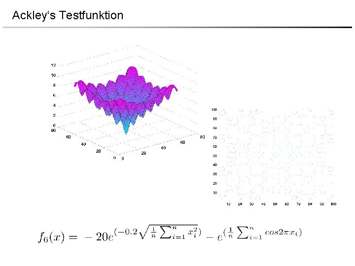 Ackley‘s Testfunktion 