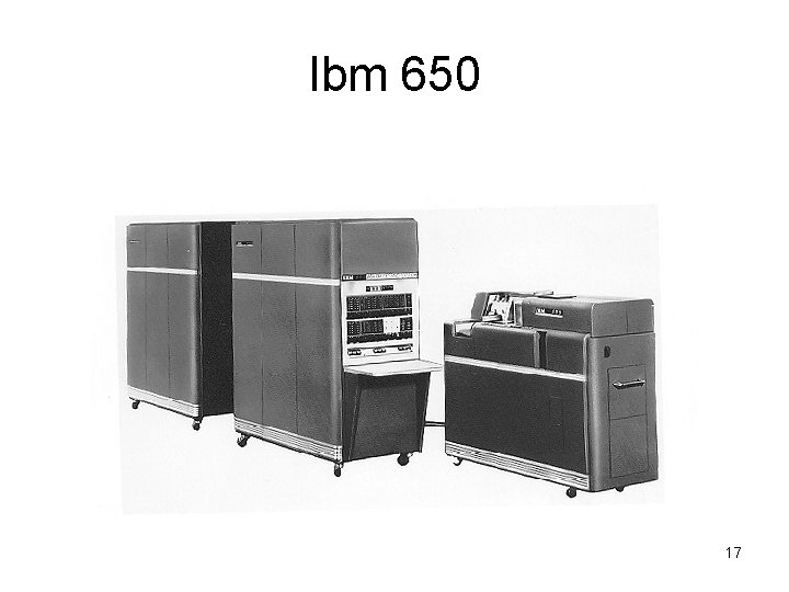 Ibm 650 17 