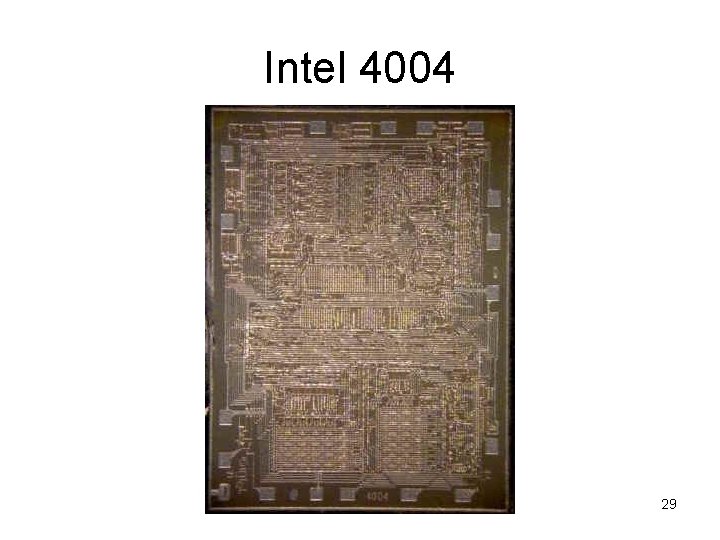 Intel 4004 29 
