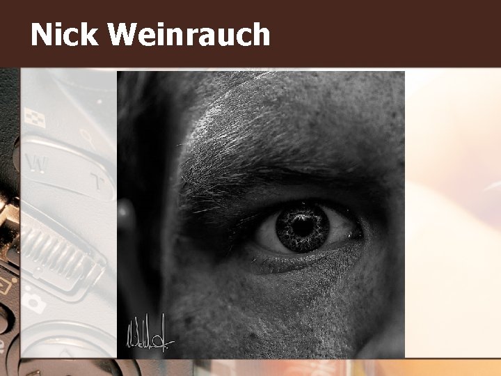 Nick Weinrauch 