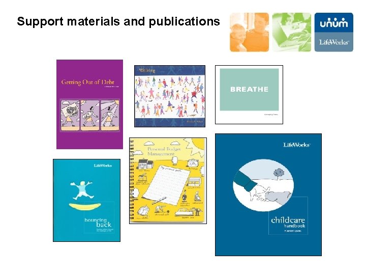 Support materials and publications 