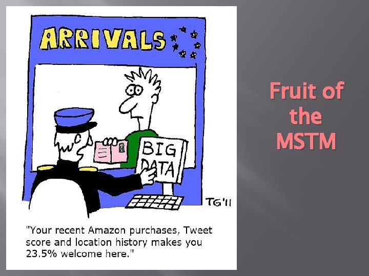 Fruit of the MSTM 