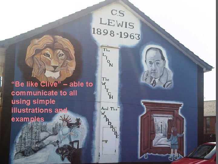 Looking for the solid footing to weather the storm… “Be like Clive” – able