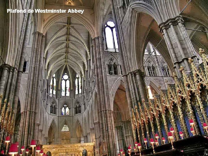 Plafond de Westminster Abbey 