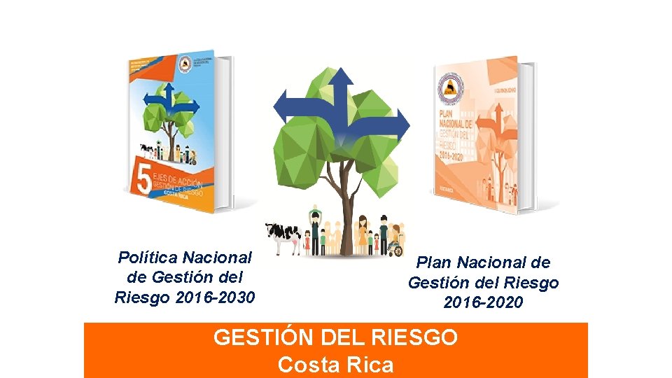 Política Nacional de Gestión del Riesgo 2016 -2030 Plan Nacional de Gestión del Riesgo