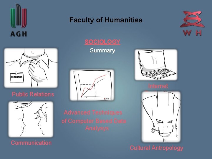 Faculty of Humanities SOCIOLOGY Summary Internet Technologies Public Relations Advanced Techniques of Computer Based