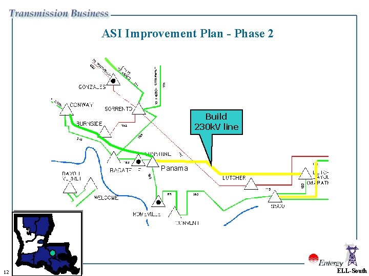 ASI Improvement Plan - Phase 2 Build 230 k. V line Panama 12 ELL-South