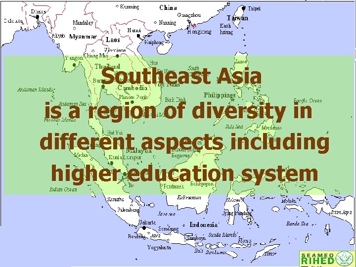 Southeast Asia is a region of diversity in different aspects including higher education system