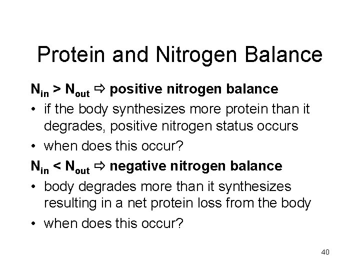 Protein Amino Acids Readings Chapter 6 1 Outline