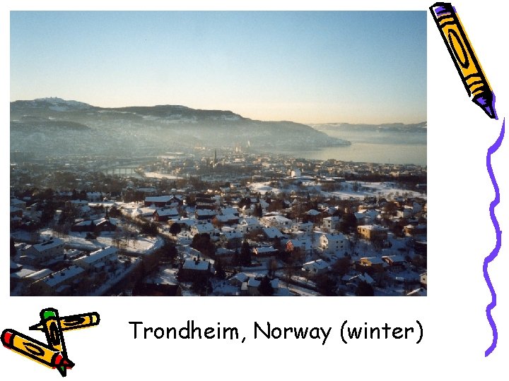 Trondheim, Norway (winter) 