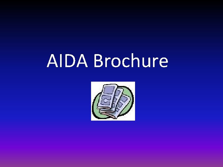AIDA Brochure 