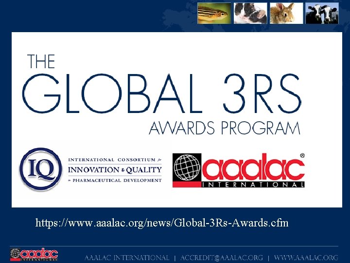 https: //www. aaalac. org/news/Global-3 Rs-Awards. cfm 