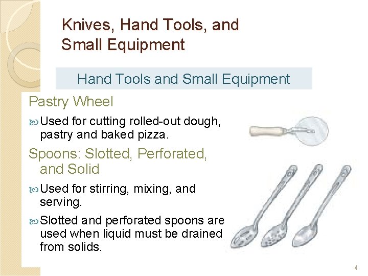 Knives, Hand Tools, and Small Equipment Hand Tools and Small Equipment Pastry Wheel Used