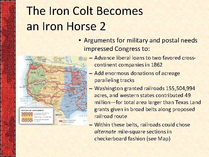 The Iron Colt Becomes an Iron Horse 2 • Arguments for military and postal