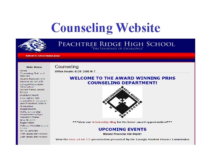 Counseling Website 