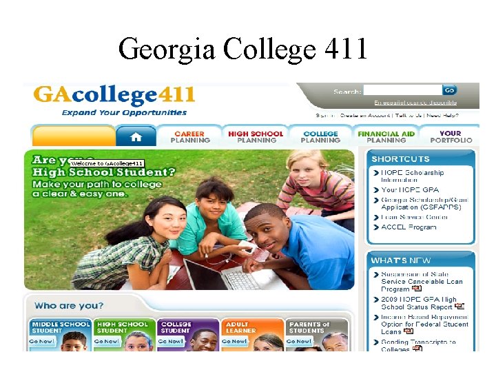Georgia College 411 