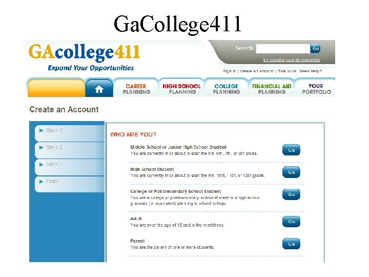 Ga. College 411 