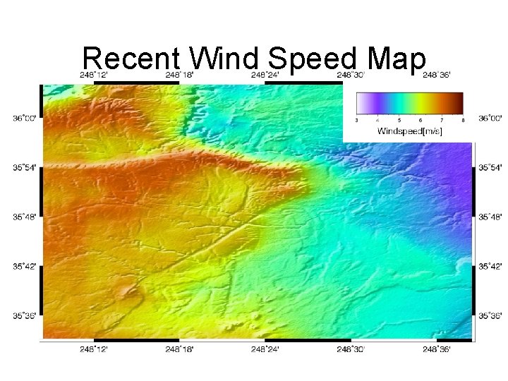 Recent Wind Speed Map 33 Recent Wind Speed Map 33
