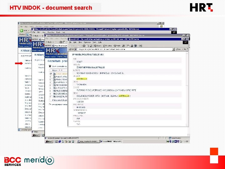 HTV INDOK - document search 