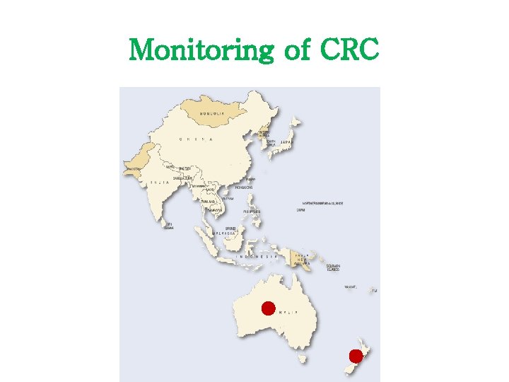 Monitoring of CRC 