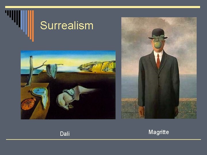 Surrealism Dali Magritte 