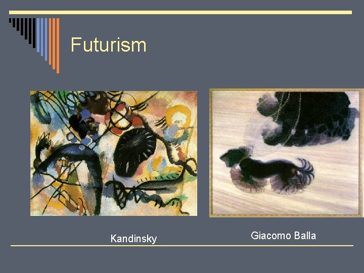 Futurism Kandinsky Giacomo Balla 