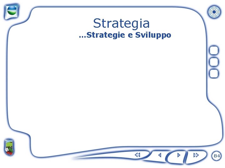 Strategia …Strategie e Sviluppo 84 