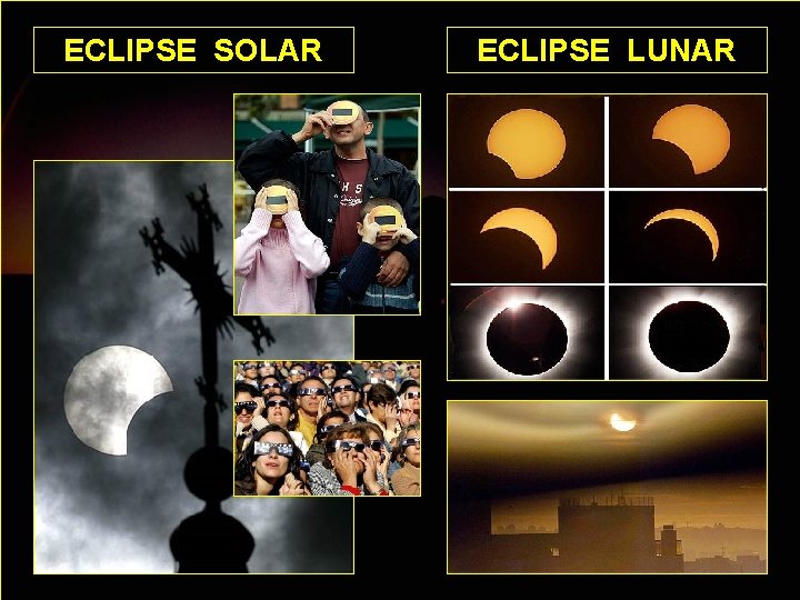 ECLIPSE SOLAR ECLIPSE LUNAR 