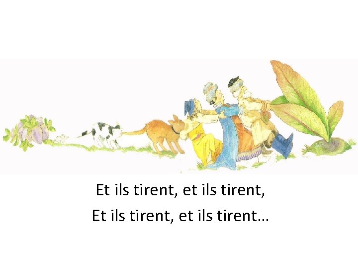 Et ils tirent, et ils tirent, Et ils tirent, et ils tirent… 