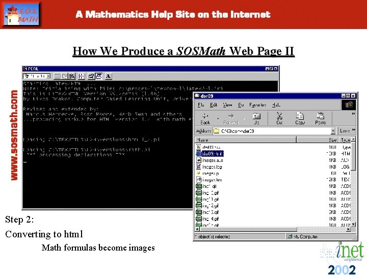 How We Produce a SOSMath Web Page II Step 1: Writing the content using How We Produce a SOSMath Web Page II Step 1: Writing the content using