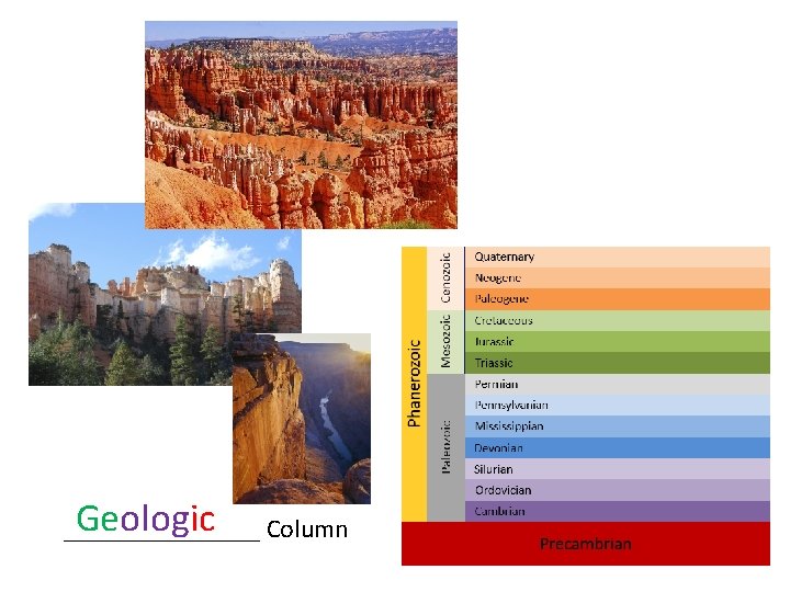 Geologic Column ________ 