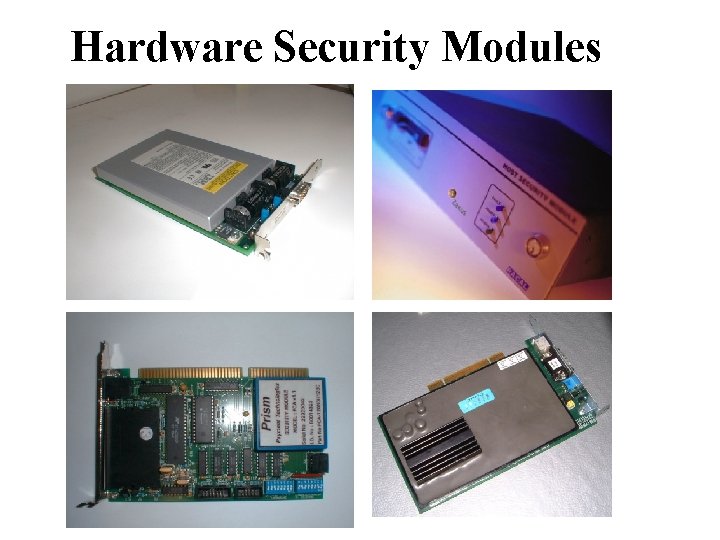 Hardware Security Modules 
