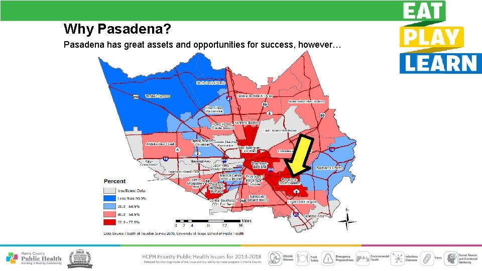 Why Pasadena? Pasadena has great assets and opportunities for success, however… 